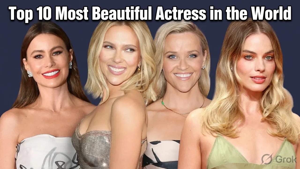 Top 10 Most Beautiful Actress in the World